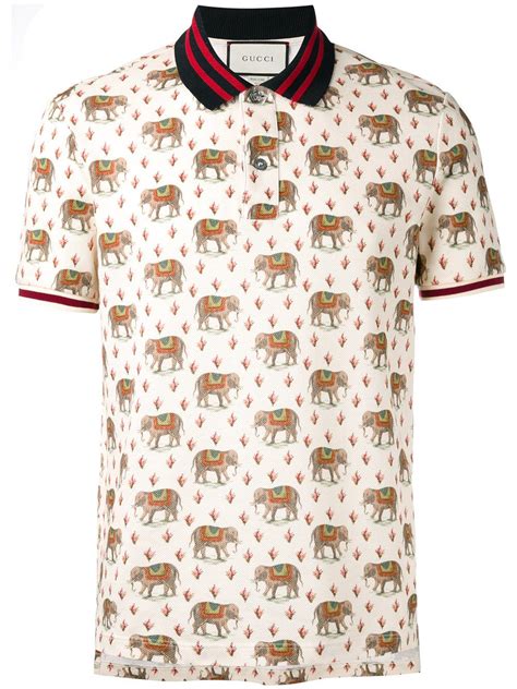 gucci elephant|gucci polo shirts for men.